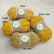 Yellows Chunky Chenille Yarn