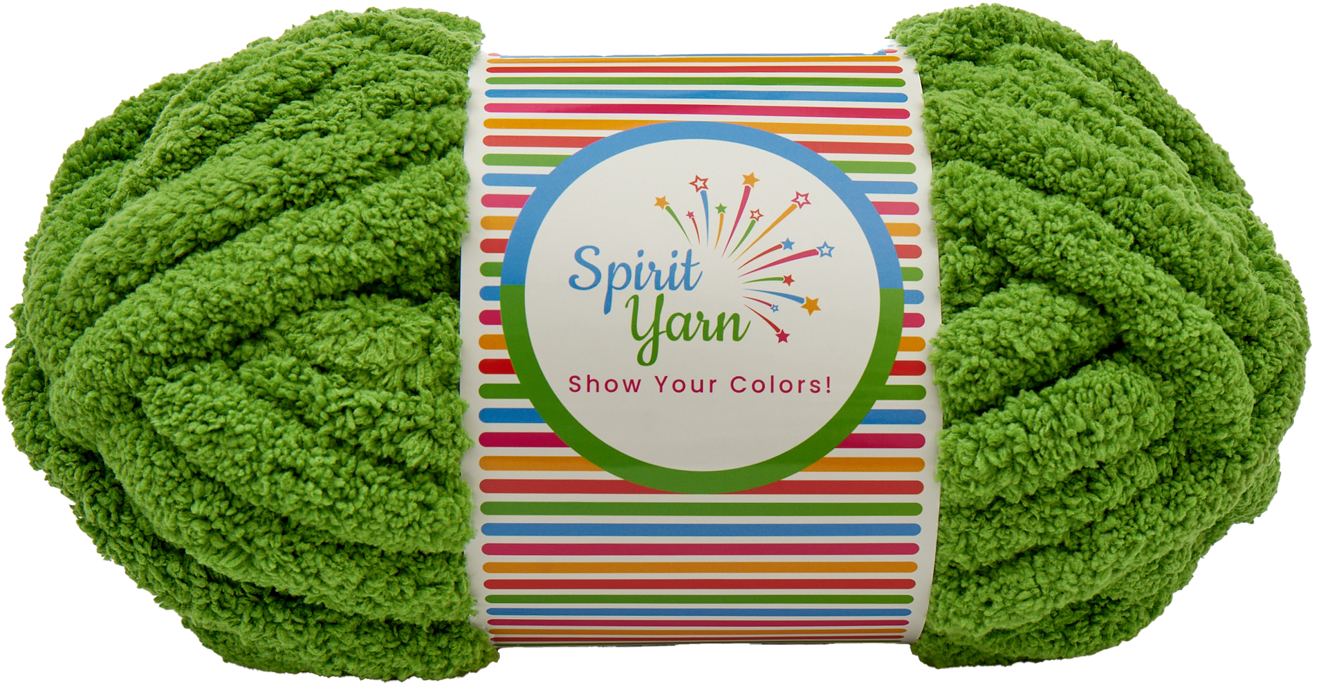 Action Green Chunky Chenille Yarn