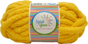 Bright Yellow Chunky Chenille Yarn