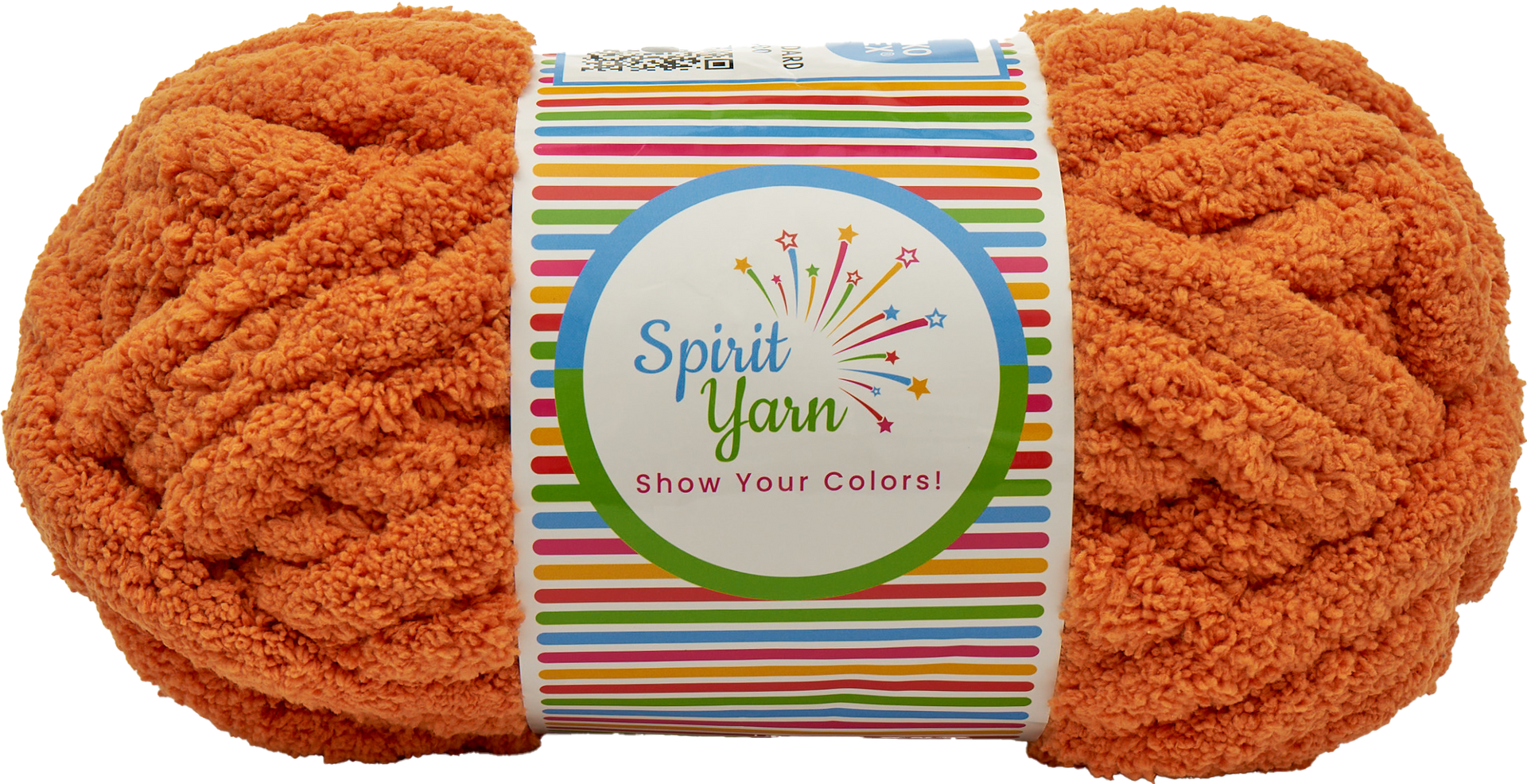 Burnt Orange Chunky Chenille Yarn