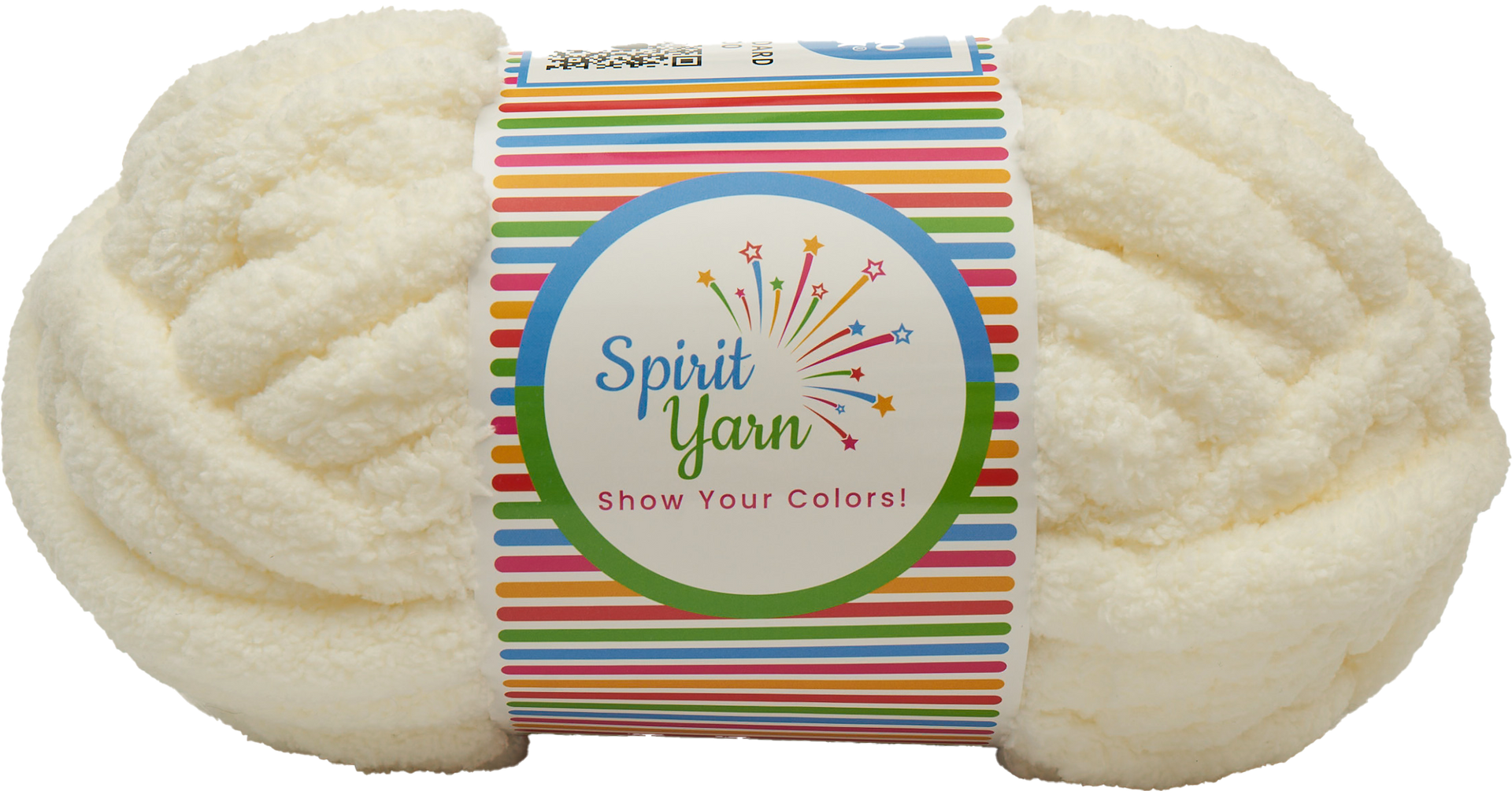 Cream Chunky Chenille Yarn