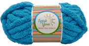 Cyan Chunky Chenille Yarn