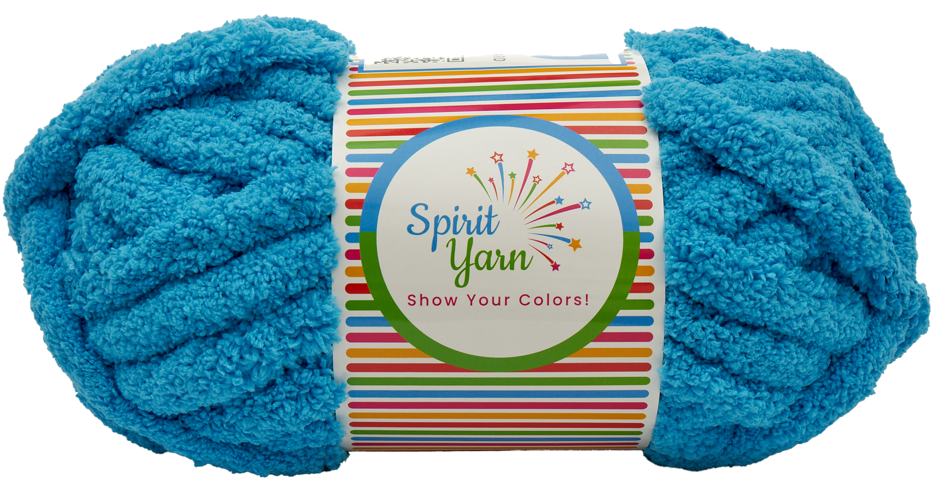 Cyan Chunky Chenille Yarn