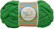 Green Chunky Chenille Yarn