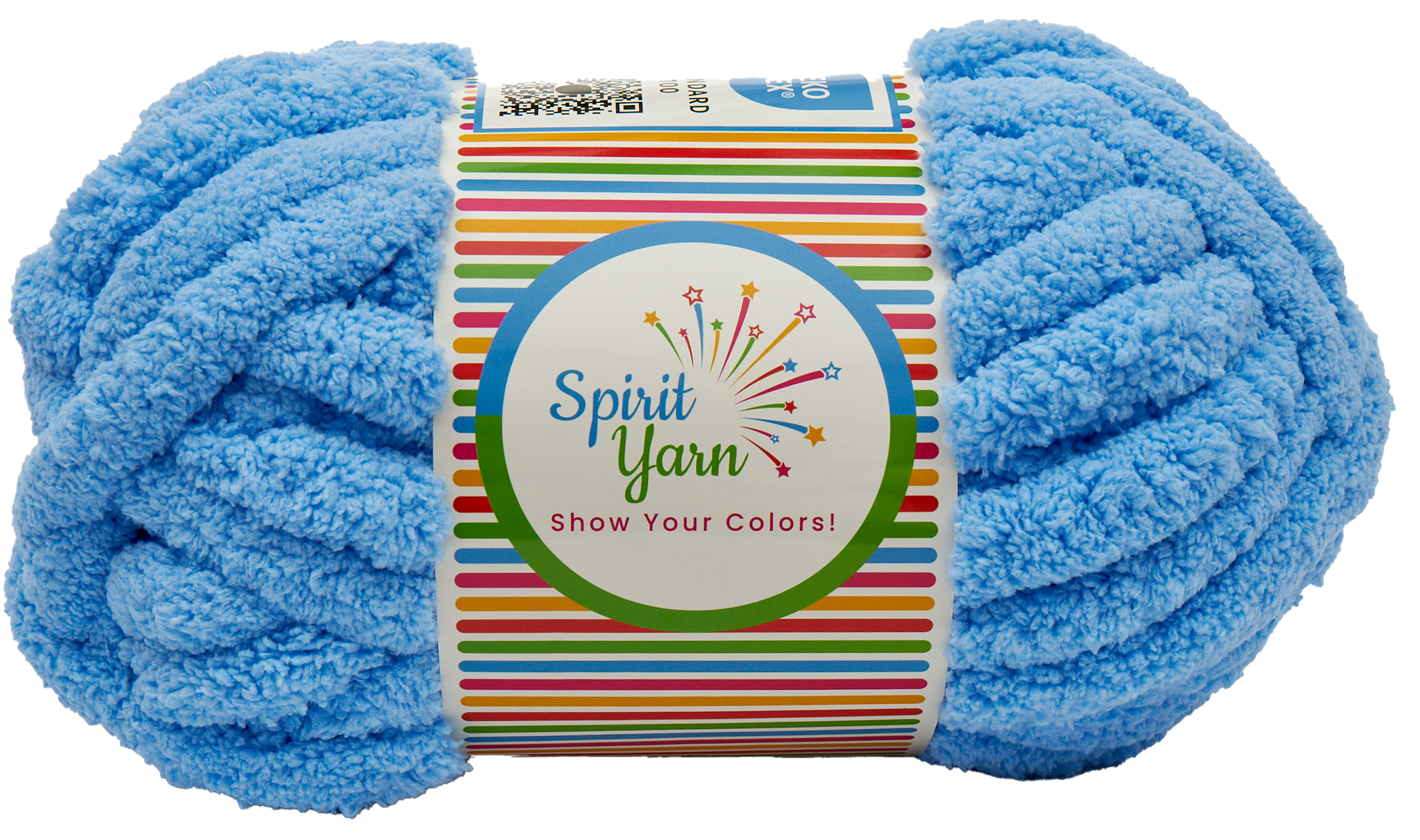 Light Blue Chunky Chenille Yarn