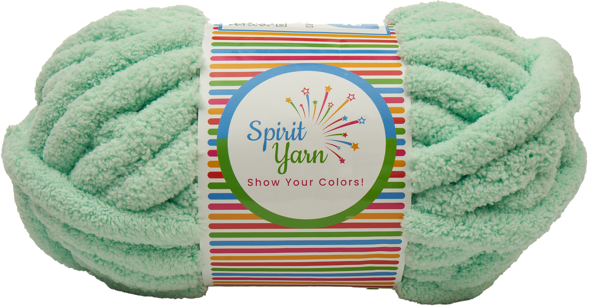 Mint Green Chunky Chenille Yarn