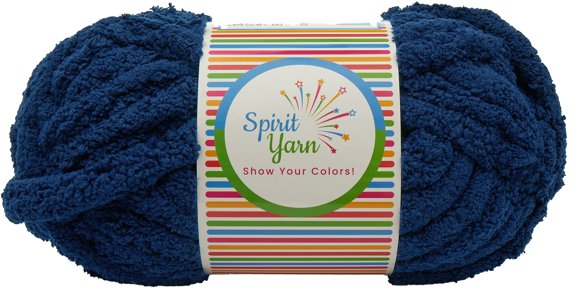 Navy Chunky Chenille Yarn