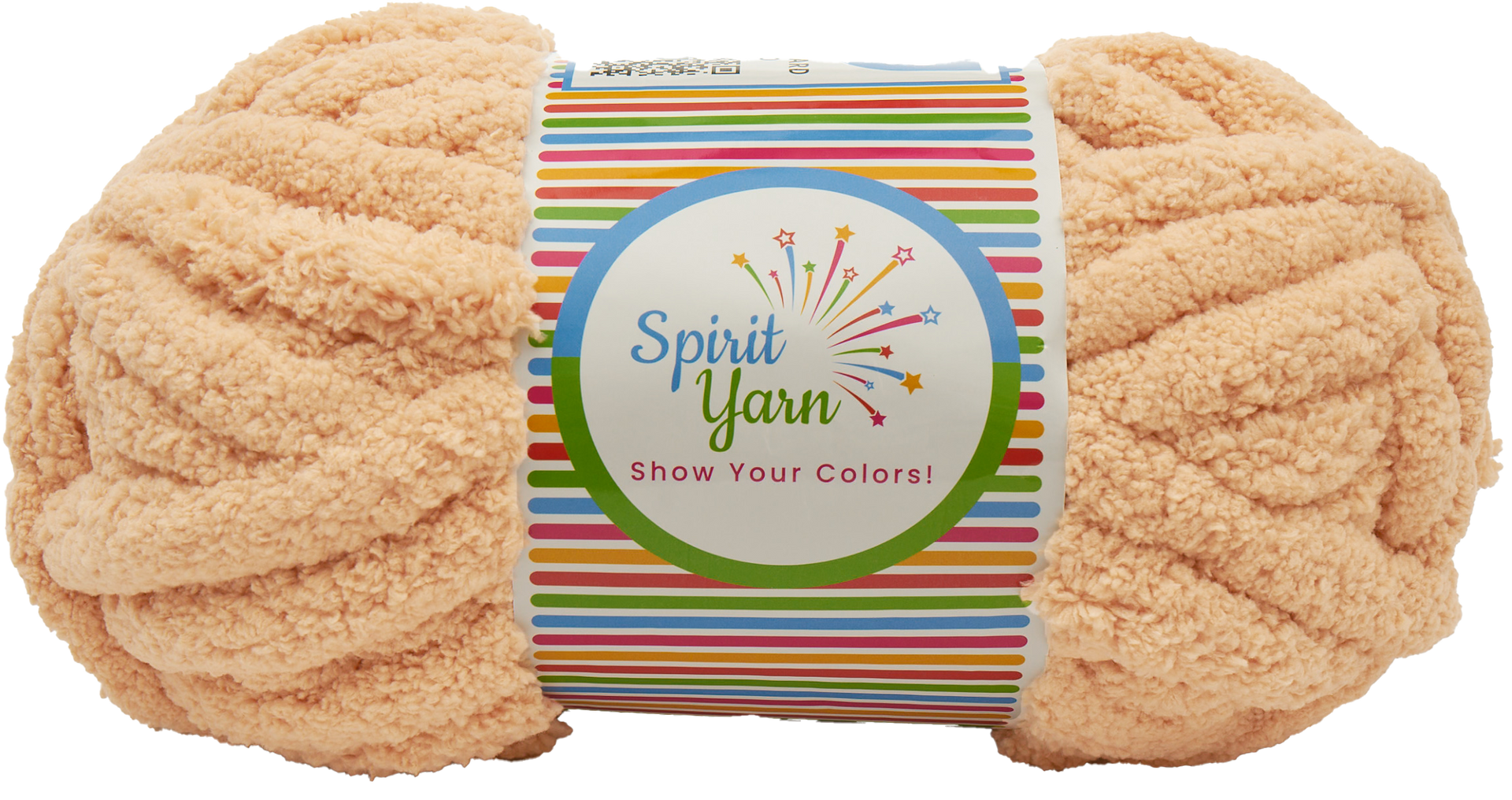 Peach Chunky Chenille Yarn