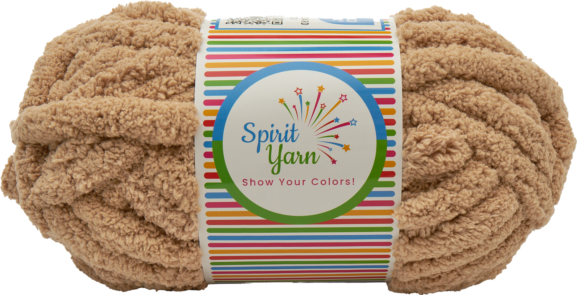 Tan Chunky Chenille Yarn