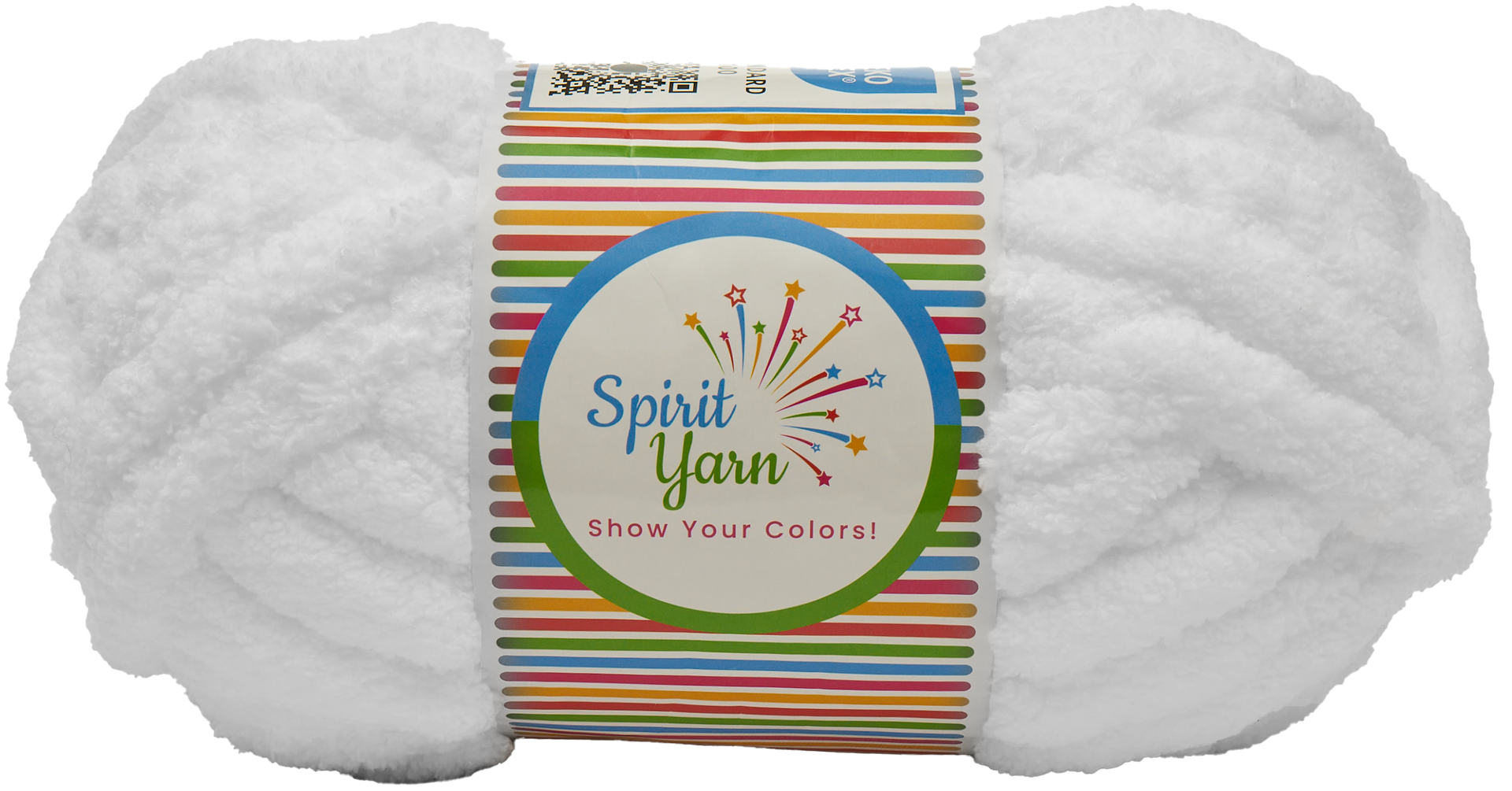 White Chunky Chenille Yarn